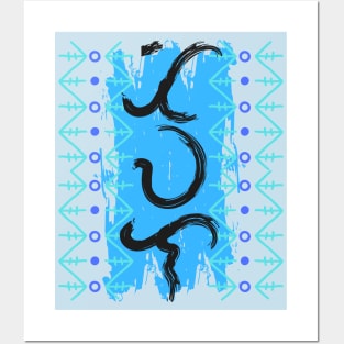 Baybayin word Tiwala (Trust) Posters and Art